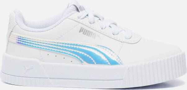 Puma Carina Holo sneakers wit Imitatieleer 31806