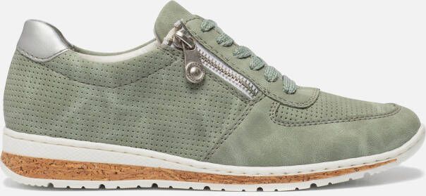 Rieker Sneakers groen Synthetisch 101288