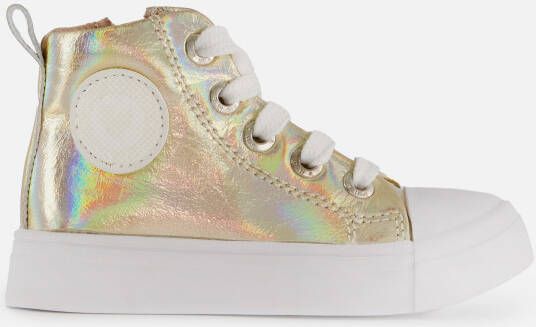Shoesme Sneakers goud Leer