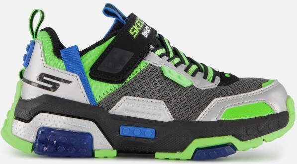 Skechers Sneakers zilver Textiel