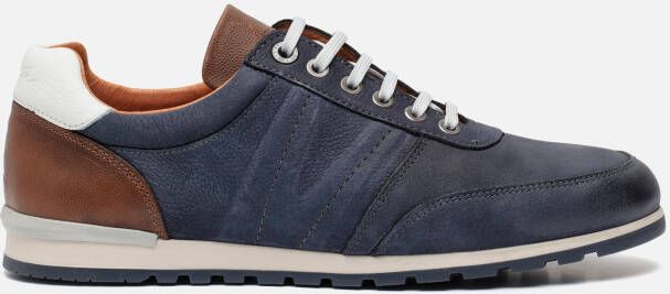 Van Lier Anzano sneakers blauw Nubuck