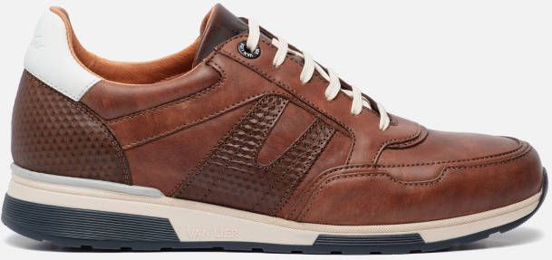 Van Lier Positano sneakers cognac Leer 301365