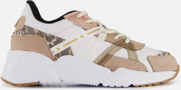 Vingino Beige Lage Sneakers Odilia